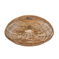 Abat-jour en rotin naturel tissé à la main, écologique et unique, décoration moderne rustique pour la maison, pour le salon, vente en gros, fabriqué au Vietnam