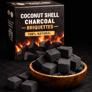 Briquettes de charbon de bois de coque de noix de coco - Product Image 1