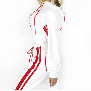 Envío de la gota Mujeres Chándales Entrenamiento Poliéster Trajes Venta caliente 2025 Mujeres Demanda Trajes Personalizar logo Bordado Chándales - Product Image 6