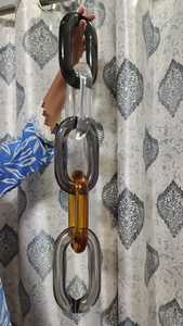 Customized handmade linked chain wall home <b>decore</b> Resin item Room Decorative Most Adorable Items acrylic chain with Whole sale - Product Image 5