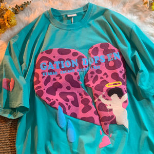 Meilleures ventes de t-shirts imprimés bouffants personnalisés pour hommes 100% coton Style décontracté à bas prix avec logo personnalisable quantité minimale de commande bas - Product Image 4