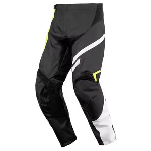 Pantalones de Motocross Transpirables Personalizados, % Poliéster, Secado Rápido, Resistentes al Viento, Ropa Deportiva Unisex, Diseño Moderno para Motocross y Todoterreno - Product Image 1