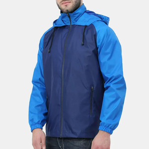 Meilleures ventes Vestes coupe-vent en nylon respirant à séchage rapide pour hommes Service de printemps OEM Fabricant pakistanais sur mesure - Product Image 4