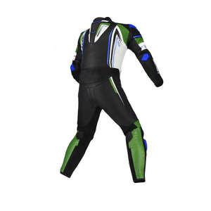 Traje de cuerpo completo para motocicleta, equipo de cuero para montar, comodidad avanzada, protección de seguridad, traje de corredor profesional, construcción duradera - Product Image 2