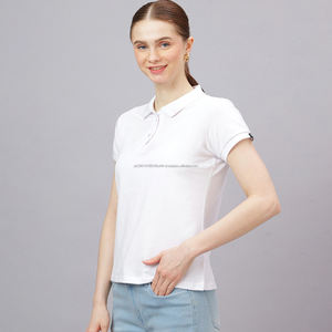 Camisetas Polo de Golf sin Mangas con Cuello en V de Poliéster y Elastano para Mujer, con Logotipo Personalizado Fit2Fight, Impresión o Bordado - Product Image 4