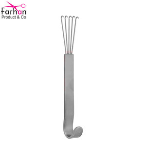 Crochet de peau pointu chirurgical en acier inoxydable | Opération hospitalière Couture Micro Crochet Instruments chirurgicaux Logo personnalisé - Product Image 1