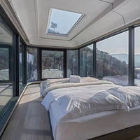 Australie Standard Mobile Smart Mobile Petite Maison Espace Capsule Maison Préfabriquée Hôtel de Luxe Cabine Préfabriquée