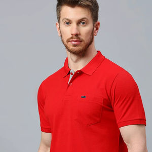 Suvin เสื้อโปโลถักแบบลำลองสำหรับผู้ชาย, ผ้าฝ้ายถักสองชั้นป้องกันรอยยับแห้งเร็วระบายอากาศและเป็นมิตรกับสิ่งแวดล้อมสำหรับฤดูร้อน - Product Image 2