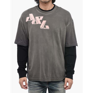 Camiseta Premium de Hip Hop de Doble Manga, Personalizada con Diseño Gráfico, Corte Regular, Fibra de Bambú, Secado Rápido, Cuello Redondo - Product Image 5