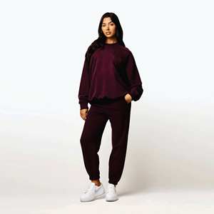 Unisex Customizable Winter Tracksuit Set Plus Size Quick Dry Jogger <b>Cargo</b> <b>Pants</b> <b>Oversized</b> Hoodie Breathable Solid Eco-friendly - Product Image 1