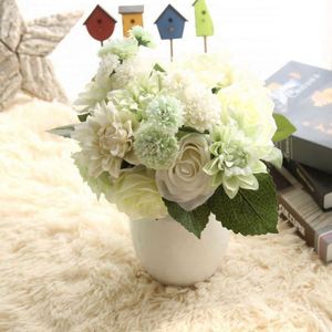 Flores Artificiales de Seda y Plástico al por Mayor, Simulación de Flores de Gypsophila para Decoración de Bodas, Navidad y Hogar - Product Image 6