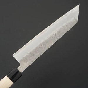 Nuevo Cuchillo de Cocina Personalizado, Forjado a Mano en Acero de Damasco, Mango de Madera, Acabado Cepillado, Apto para Lavavajillas - Product Image 2
