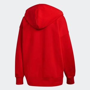 เสื้อสเวตเชิ้ตผู้หญิงแบบสวมหัวทรงหลวม สไตล์ลำลองสำหรับเล่นกีฬาและกิจกรรมกลางแจ้ง เนื้อผ้านุ่มหนา รับผลิตแบบ OEM/ODM - Product Image 4