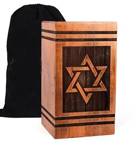 Urnas de cremación de madera para hombres y mujeres Urnas decorativas Urnas funerarias Urnas hechas a mano Urnas de entierro a bajo precio - Product Image 1