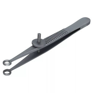 Pinza para Calázion con Cuerpo Roscado, Instrumento de Cirugía General en Acero Inoxidable, Certificado CE Clase I, Modelo AM-786 - Product Image 2