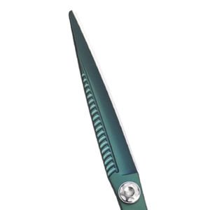 Ciseaux de coiffure professionnels IMANS ENTERPRISES en acier japonais VG10 vert, lame tranchante, manches en acier pour coupe de cheveux, barbier - Product Image 2