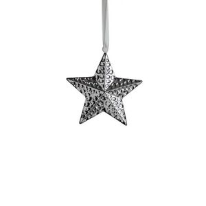 Ornement de Noël suspendu en métal doré antique, design personnalisé, finition rustique, décoration de Noël pour arbre de Noël - Product Image 6