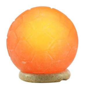 Himalayan Salt Sphere Bowl <b>Lamp</b> Hand-Carved Artisan Crystal with Warm Glow for Elegant Home Styling and Relaxing <b>Love</b> Decor - Product Image 3