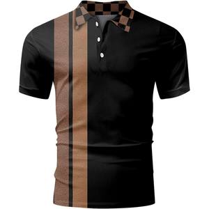 Logotipo personalizado 3D impreso sublimación de impresión de secado rápido deportes uniforme más tamaño camiseta Polo personalizado hombres polos - Product Image 2
