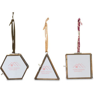 Wall Hanging Metal <b>Frame</b> Brass Antique Finished Wall Hanging Kiko - Product Image 2