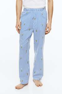 กางเกงจ็อกเกอร์ผู้ชายพิมพ์ลายดิจิทัลแบบใหม่ เอวกลาง ผ้าฝ้าย ชุดนอน กางเกงเลกกิ้งฤดูร้อน ปักลาย OEM น้ำหนักเบา - Product Image 6