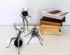 Esculturas de Aluminio Fundido Abstractas de Calidad de Exportación, Modernas, Elegantes y Artísticas, Decoración de Mesa, Embalaje Personalizado - Product Image 4