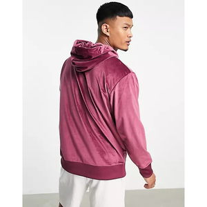 Sudadera con Capucha para Hombre, Diseño Nuevo, Manga Larga, Cálida para Invierno, de Felpa Transpirable, Anti-Pilling, con Logotipo Personalizado, Ecológica - Product Image 2