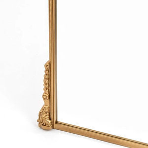 Large Baroque Floor <strong>Mirror</strong> with Ornate Flower Crest <strong>Full</strong> <strong>Length</strong> French Style <strong>Leaner</strong> <strong>Mirror</strong> Dressing Room Victorian Home Decor - Product Image 6