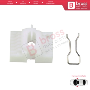 Clips de Reparación de Elevalunas Delanteros BWR747 para Voyager, Town & Country, Caravan, Grand Van CH1351112 CH1350112 - Product Image 6