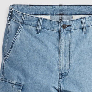 Pantalones Cortos de Mezclilla para Hombre, Estilo Nuevo, con Logotipo Personalizado, de Alta Calidad, Talla Grande, 100% Algodón - Product Image 6