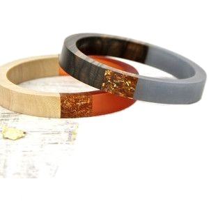 Transparent Blue <b>Wood</b> & Resin Round Casted Resin Jewelry Handicraft Best Cuff Bracelet Bangles <b>for</b> Women Best <b>for</b> <b>Sale</b> Product - Product Image 3
