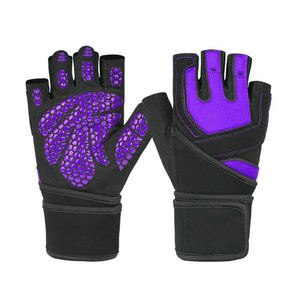 Guantes de levantamiento de pesas personalizados, ligeros y duraderos con soporte para muñeca, guantes de levantamiento de pesas de material apropiado para gimnasio - Product Image 5