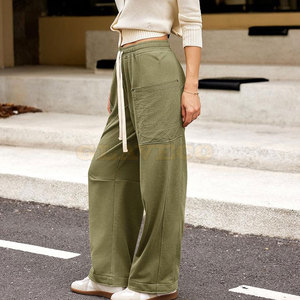 Plus Size Cotton Made Cargo Trousers Plus Size Women Cargo Trouser Unique Style Women Cargo Trousers - Product Image 3