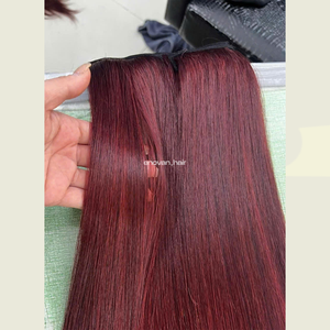 CLIP de grado superior en extensiones de cabello vietnamita virgen humano extremos completos hebras saludables OEM pedido personalizado suministro de exportación de fábrica - Product Image 1