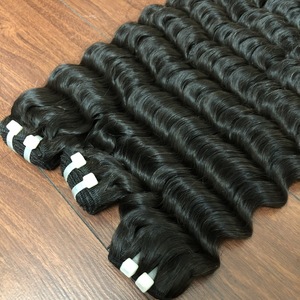 Paquetes de cabello de trama Onda profunda Rizado Super Doble dibujado 100% Remy Virgen Cabello humano Precio al por mayor - Product Image 6