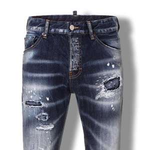 Overoles Vaqueros de Mezclilla para Hombre, Estilo Casual, Lavados, Holgados, de Cintura Media, Transpirables, Corte Regular Personalizado, de Alta Calidad, OEM - Product Image 2