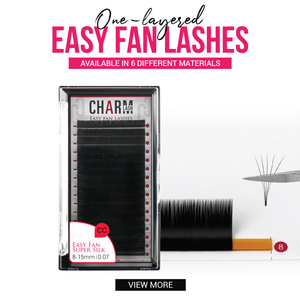 ขนตาปลอม CharmLash รุ่นขายดีที่สุด ขนตาแบบฟูลวอลลุ่ม ทำจากเส้นใยสังเคราะห์ ง่ายต่อการต่อเป็นพัด ประหยัดเวลา ขนตาบานสวย ขายส่ง รับผลิตตามแบบ - Product Image 2