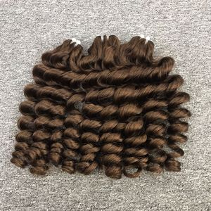 VQ Hair's Meilleure Qualité 100% Remy Extensions de Cheveux Humains Bouncy Curly Natural Wave Raw Virgin Vietnamese Weft Double Trame Machine - Product Image 5