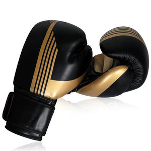 Meilleures ventes Produit personnalisé dernier cri Nouveau fournisseur Gants de boxe confortables de couleur noire Gant de boxe en cuir - Product Image 5