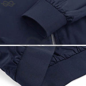 Chaqueta bomber de alta calidad para hombre de fabricante personalizado, cortavientos ligero acolchado informal, resistente al agua, con múltiples bolsillos - Product Image 5