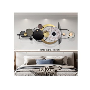 Arte de la pared decoración de pared de Metal grande tradicional antiguo hecho a mano Color dorado de alta calidad hogar sala de estar decoración colgante - Product Image 1