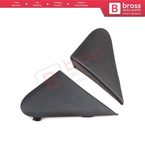 Set di Coperture Triangolari per Specchietti Laterali BSP1134 per Dokker <span class=keywords><strong>Lodgy</strong></span> 638756739R 638743083R - Product Image 2