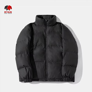 Veste d'hiver matelassée personnalisée de qualité supérieure avec tissu respirant, design OEM, veste légère et isolée pour homme - Product Image 2
