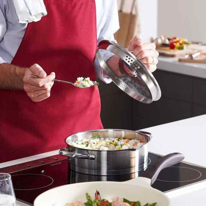 Korkmaz A1999 Steama 8 Piece Cookware Set