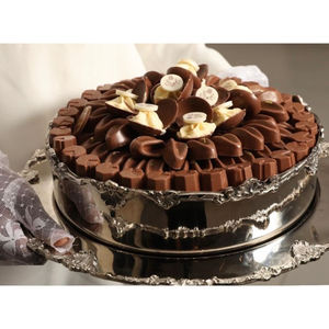 Highest Quality Gray Metal Chocolate Bowl Chocolates Display <b>Sweets</b> Dessert Serving Bowl For Weddings And Special Occasions - Product Image 5
