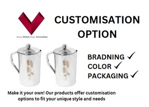 Jarra de Acero Inoxidable Premium al por Mayor con Aislamiento Térmico, Tapa Reutilizable con Asa, para Hotel, Hogar, Restaurante, Fiestas y Eventos - Product Image 3