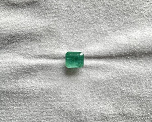 6,54 quilates verde azulado turmalina Octágono facetado Cutstone calidad superior para la fabricación de joyas finas NaturalGemstone - Product Image 1