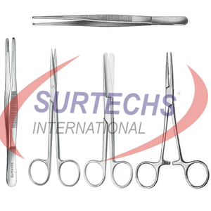 Kit de Disección Profesional de Alta Calidad de 11 Piezas de Acero Inoxidable para Estudiantes, Fuente de Alimentación Manual, Certificado CE de Surtechs, Clase II - Product Image 2