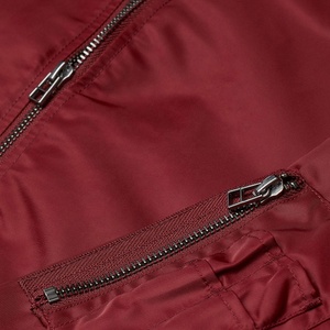 Blousons de mode urbaine personnalisés avec impression sur mesure, fermeture éclair, coupe-vent décontracté, style bomber, réduction sur les achats en gros, grandes tailles - Product Image 4