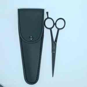 Ciseaux professionnels de coupe de cheveux à lame droite en acier inoxydable ciseaux de coiffeur de coiffeur pour hommes et femmes - Product Image 2